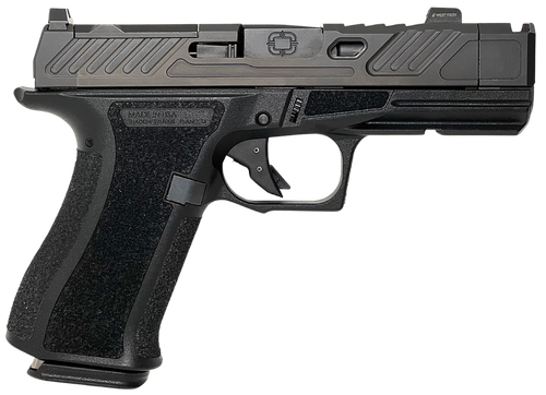 Shadow Systems CR920XP Compensator Optic Ready Pistol SS5212, 9mm Luger, 3.65in, Black Interchangeable Backstrap, Black Finish, 15 Rds