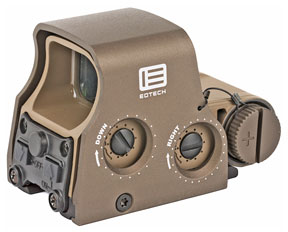 Eotech EXPS20 Holographic Weapon Sight- 65 MOA Circle, 1 MOA Dot, Tan