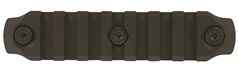 Bravo Company BCM KeyMod Picatinny Aluminum Rail Section 4" Black (BCM-KMR-1913-A4)