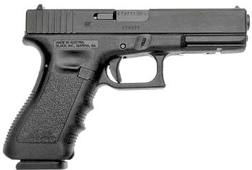 Glock 22 Standard Pistol w/Compensator PI2259203, 40 S&W, 4.49 in, Polymer Grip, Black Finish, Fixed Sights, 15 Rd