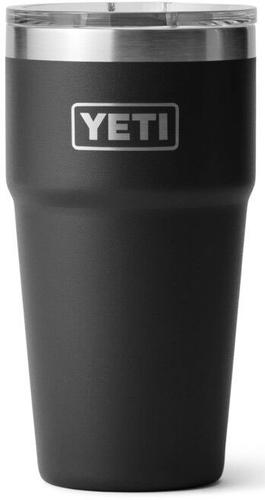 Yeti Rambler 20 oz Stackable Cup w/ MagSlider Lid (21071503706) Stainless Steel, Black