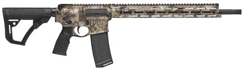 Daniel Defense DDM4 Hunter Semi-Auto Rifle 0212881702047, 5.56 NATO, 18", Mil-Spec 6 Position Stock, Kryptek Highlander Camo, 32 Rds