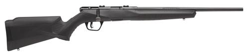 Savage B17 Compact Rimfire Rifle 70814, 17 HMR, 18", Bolt Action, Black Synthetic Stock, Matte Blued Finish, 10 Rds