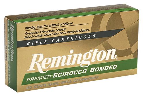 Remington Premier Rifle Ammunition 27950, 300 RUM, Swift Scirocco Bonded (SSB), 150 gr, 3450 fps, 20 Rd/Bx