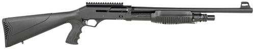 Tisas Duo-Sys Force Pump/Semi-Auto Hybrid Shotgun DSF12, 19", 3" Chmbr, Synthetic Fixed Stock, 5 Rds