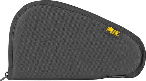 US Peacekeeper Pistol Case, Black, 11Wx6H, Brushed Tricot Liner, Lockable, Water Resistant (P21011)