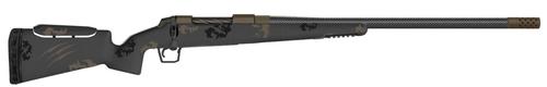 Fierce Carbon Rival FP Bolt Action Rifle FCRFP68WES24MM, 6.8 Western, 24" Threaded, Trophy Camo Carbon Stock, 3 Rds