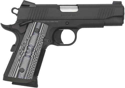 Colt Combat Unit CCO Pistol O9840 CCU, 45 ACP, 4.25", Gray G10 Grip, Black Finish, 7 Rd