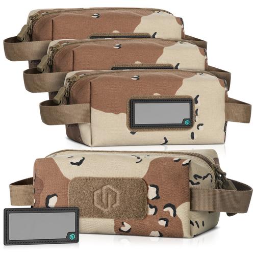 Savior Equipment Loose Sac, Soft Ammo Carrier, 4 Pack, Chocolate Chip Camo (SP-AMST-4P-DBDU)