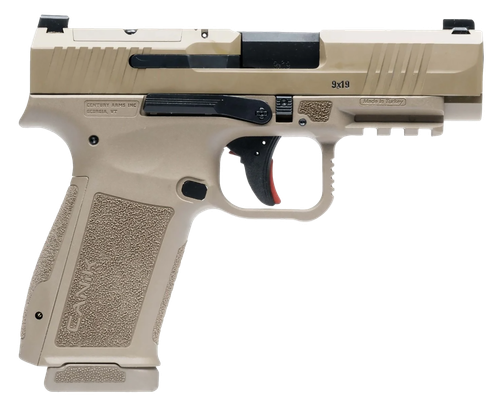 Canik Mete MC9LS Sub-Compact Pistol HG7883DN, 9mm, 3.64", Polymer Grips, FDE Finish, Optic Ready, 17 Rds