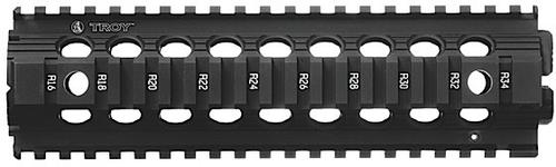 Troy MRFD9BT00 9 in Black Drop In Rail For All Mid Length Carbines