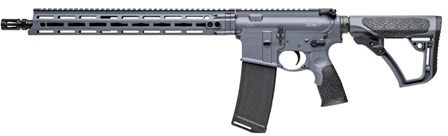 Daniel Defense DDM4 V7 Pro Rifle 0215106042047, 223 Remington/5.56 NATO, 16", Tornado Gray Stock, 30 Rds