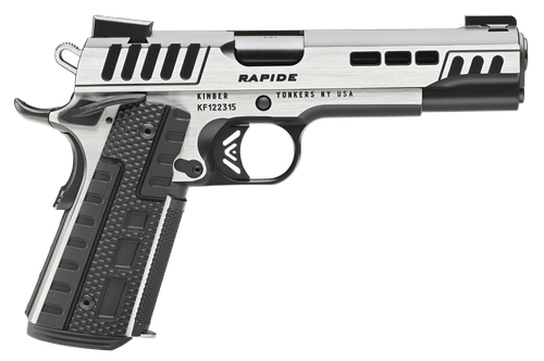 Kimber Rapide (Scorpius) Pistol 3000426 - 10MM, 5", Black KimPro II Finish, Black Rapide G10 Grips, 9 Rds