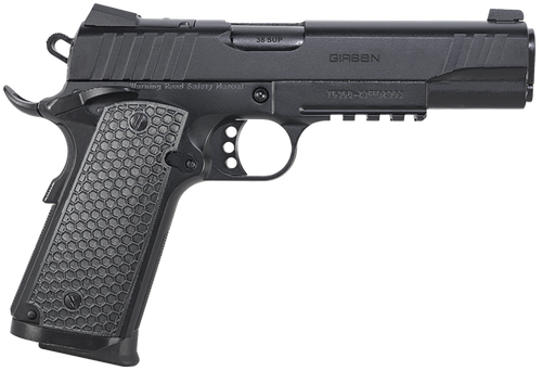 EAA MC1911 S Influencer Optic Ready Pistol 391049, 38 Super, 5in, Black Polymer Grips, Black Finish, 9 Rds
