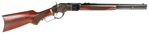 Taylors 1873 Lever Action Rifle 550202DE, 357 Mag, 18" Half Octagon Barrel, Color Case Hardened Finish, Walnut Stock, 10 Rds