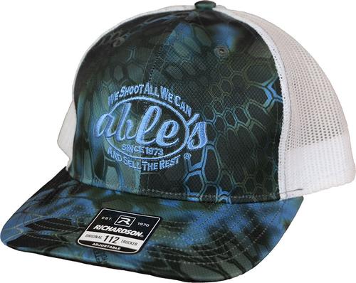 Able's Kryptek Neptune Trucker Hat w/ White Mesh (ACKNW)