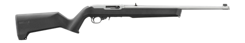 Ruger 10/22 Carbine Rifle 32023, 22LR, 18.5", Synthetic Black Magpul Moe X-22 Stock, Stainles Finish, 10 Rds