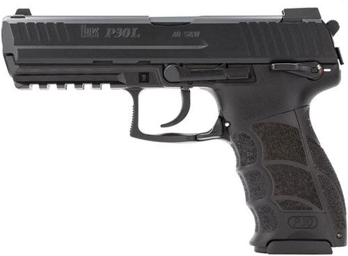 Heckler & Koch P30LS V3 DA/SA Pistol 81000132, 40 S&W, 4.45", Black Grips, Black Finish, 13 Rds