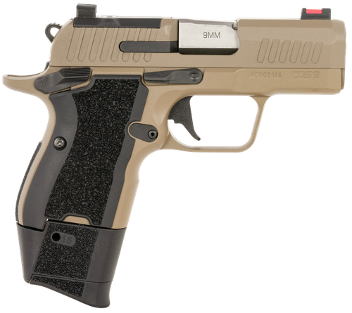 Kimber CDS9 Lite Optic Ready Pistol 3700881, 9mm Luger, 3.18in,  FDE Finish, 15 Rds