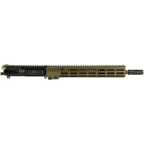Geissele Automatics URG-I Complete Upper Receiver, 5.56 NATO 14.5" P&W W/ Surefire 4 Prong Flash Hider, Desert Dirt Color