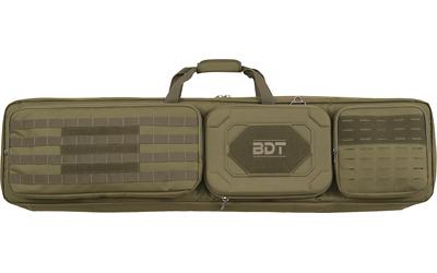 Bulldog Cases Double Suppressor Rifle Case, 48 in, Green