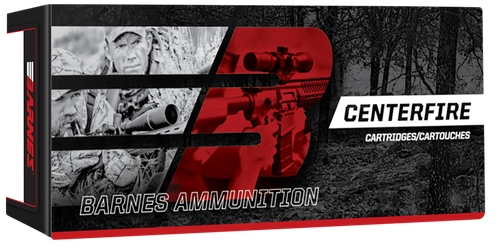 Barnes Centerfire Rifle Ammunition, 308 Win, JHP BT, 150 gr, 20 Rd/Bx