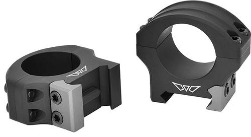 Warne 8500M Hyperlite Rings, 1", Low, Matte Black
