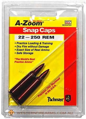 Pachmayr 12254, 22-250 Remington, Snap Caps, 2 PK
