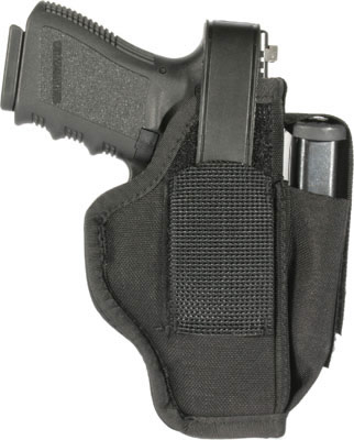 BlackHawk Ambidextrous Holster w/Mag Pouch Up to 2-1/4" Small Frame (40A36BK)