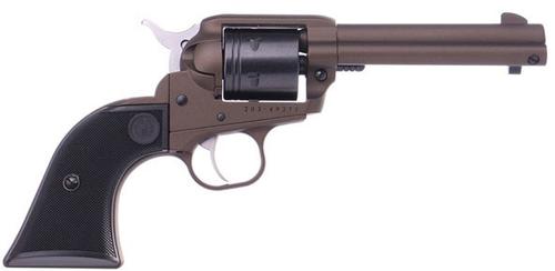 Ruger Wrangler Revolver 2024, 22 LR, 4.62", Black Synthetic Grips, Midnight Bronze Cerakote Finish, 6 rd