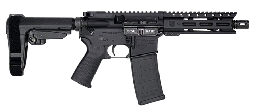 Diamondback Carbon DB15 Pistol DB1913K001, 5.56 NATO, 7in,  SB Tactical SBA3 Brace, 30 Rds