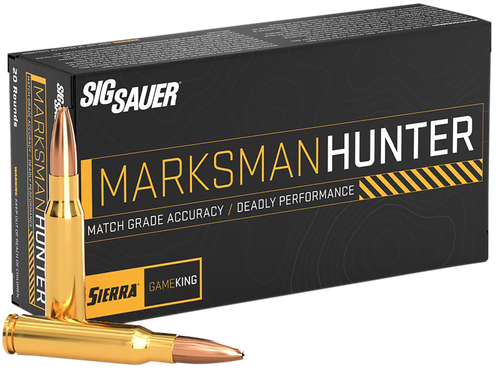 Sig Marksman Hunter Rifle Ammunition E270GK14020, 270 Win, 140 gr, 20 Rd/Bx