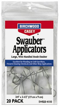 Birchwood Casey Swauber Applicators 20-Pack 41110