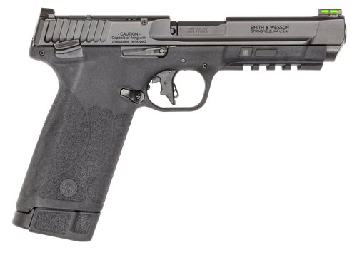 Smith & Wesson M&P22 Magnum Pistol 13433, 22 Magnum (WMR), 4.35", Optic Ready, Black Finish, 30 Rds