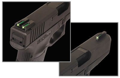 TruGlo Fiber Optic Green Sight For S&W MP