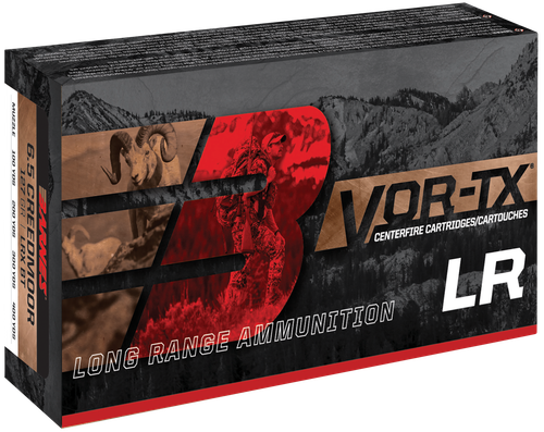 Barnes VOR-TX Rifle Ammunition 29011, 300 Rem Ultra Mag RUM, LRX Boat Tail, 190 GR, 3125 fps, 20 Rd/Bx