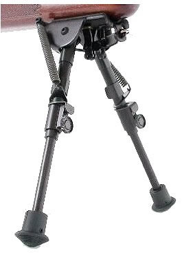 Harris BR1A2 Bench Rest Ultralight Bipod Adjusts From 6 in -9 in