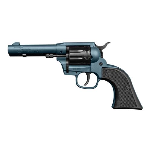 Diamondback Sidekick Revolver DB0500A251, 22 LR/22 WMR, 4.5in, Jesse James Civil Defense Blue, 9 Rds
