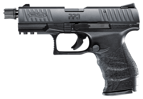 Walther PPQ M2 Tactical Pistol 5100301, 22LR, 4.6 in Threaded, Polymer Grip, Blue Finish, 12 Rd