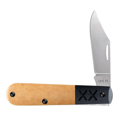 Case Knives Crossroads Smooth Maple Valley Richlite w/Black G-10 XR Barlow (53160)