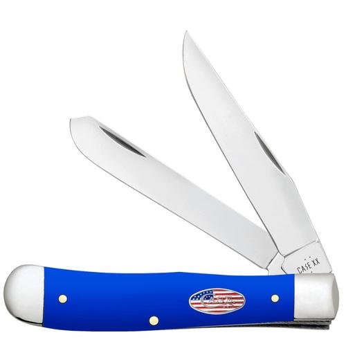 Case Royal Blue Synthetic Trapper Pocket Knife (16400)