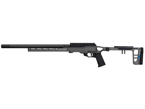 Volquartsen Superlite Rimfire Rifle, 22 WMR, 16.75", Gray Birch La Chassis Stock, Black Carbon Barrel, Rapid Magazine Release