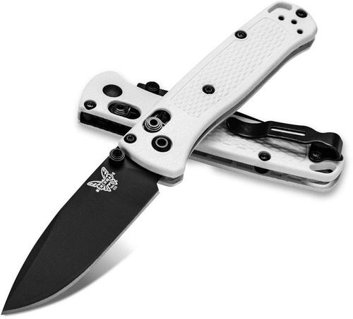 Benchmade Mini Bugout w/Black Stainless Steel Plain Edge Drop Point Blade (533BK-1)