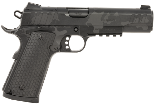 EAA MC1911 S Influencer Optic Ready Pistol 391157, 45 ACP, 5in, Black Polymer Grips, Black Camo Finish, 8 Rds