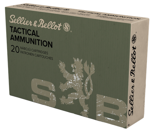 Sellier & Bellot Rifle Ammunition SB65E, 6.5 Creedmoor, Hollow Point Boat Tail, 142 gr, 2625 fps, 20 Rd/Bx
