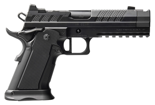 Fusion XP Pro Comp Optic Ready Pistol XPCOMP9BLK10, 9mm Luger, 4.60in, Black Aluminum, Black Finish, 10 Rds