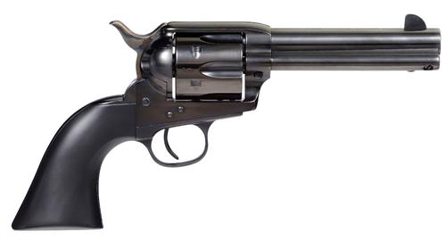 Taylors Devil Anse Revolver 555162, 357 Mag, 4.75", Matte Black Wood Grip, Blued Finish, 6 Rd