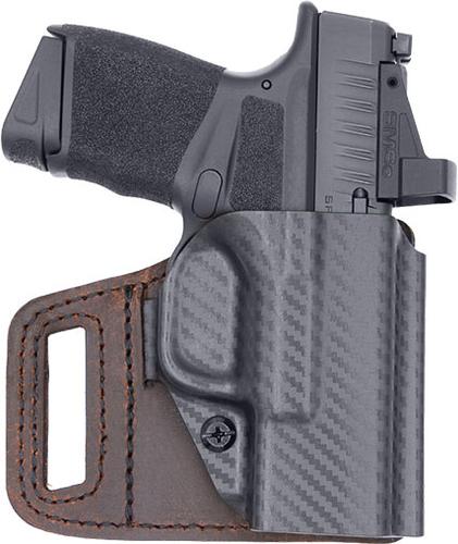 Versacarry V-Slide Holster, Outside The Waistband, Essential Kydex/Water Buffalo, Fits Hellcat (VSL211HCT)