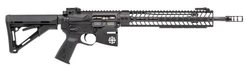 Spike's Tactical Crusader Semi-Auto Rifle STR5620M2R, 5.56x45mm NATO, 14.50" P&W, Adjustable Magpul CTR Stock, Black Hardcoat Anodized/Black Phosphate Finish