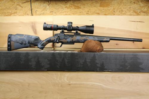 Fierce Carbon Rogue XP Rifle, 308 Win, 16.5", Carbon Fiber Stock, Custom Camo, w/Burris Veracity Scope, 3 Rds